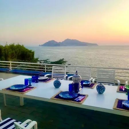 Vila Il Carrubo Sul Mare Massa Lubrense